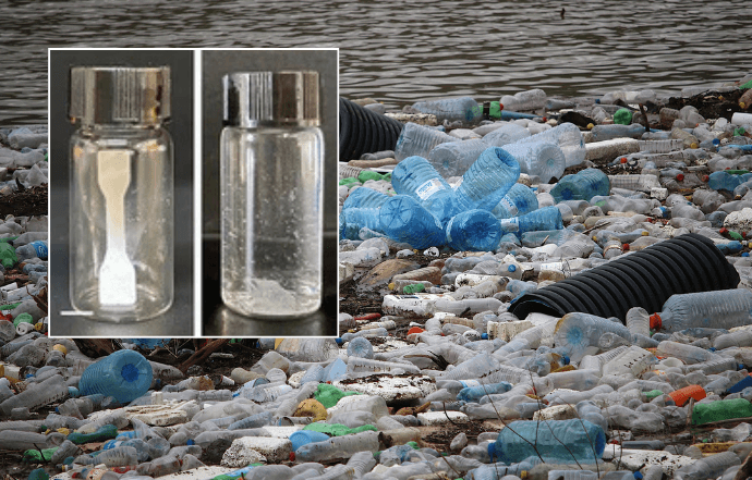Scientists make breakthrough plastics discovery after inventing 'self-destructing' material that leaves no trace of microplastics