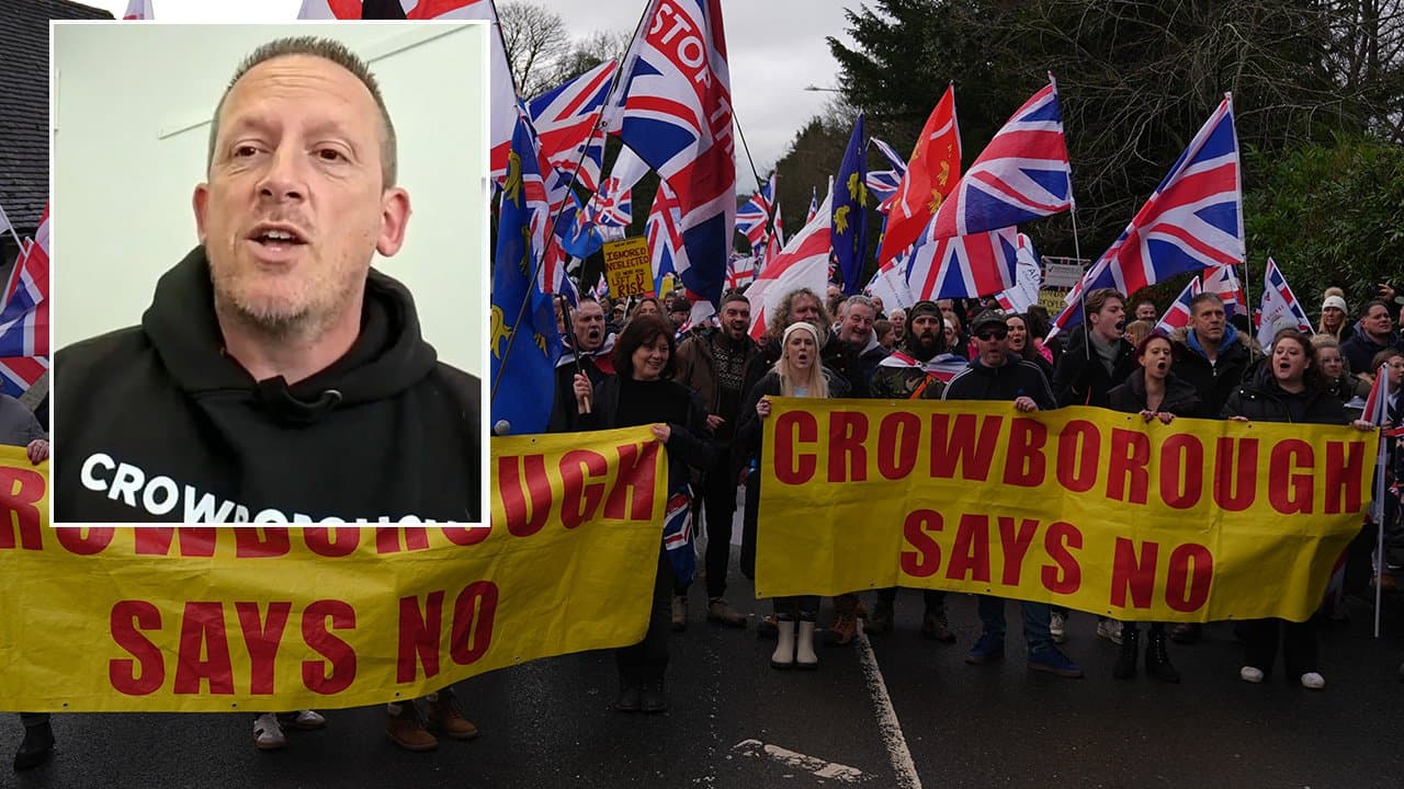 Crowborough locals left 'absolutely distraught' as illegal migrant housing could stay open 'another FOUR years'