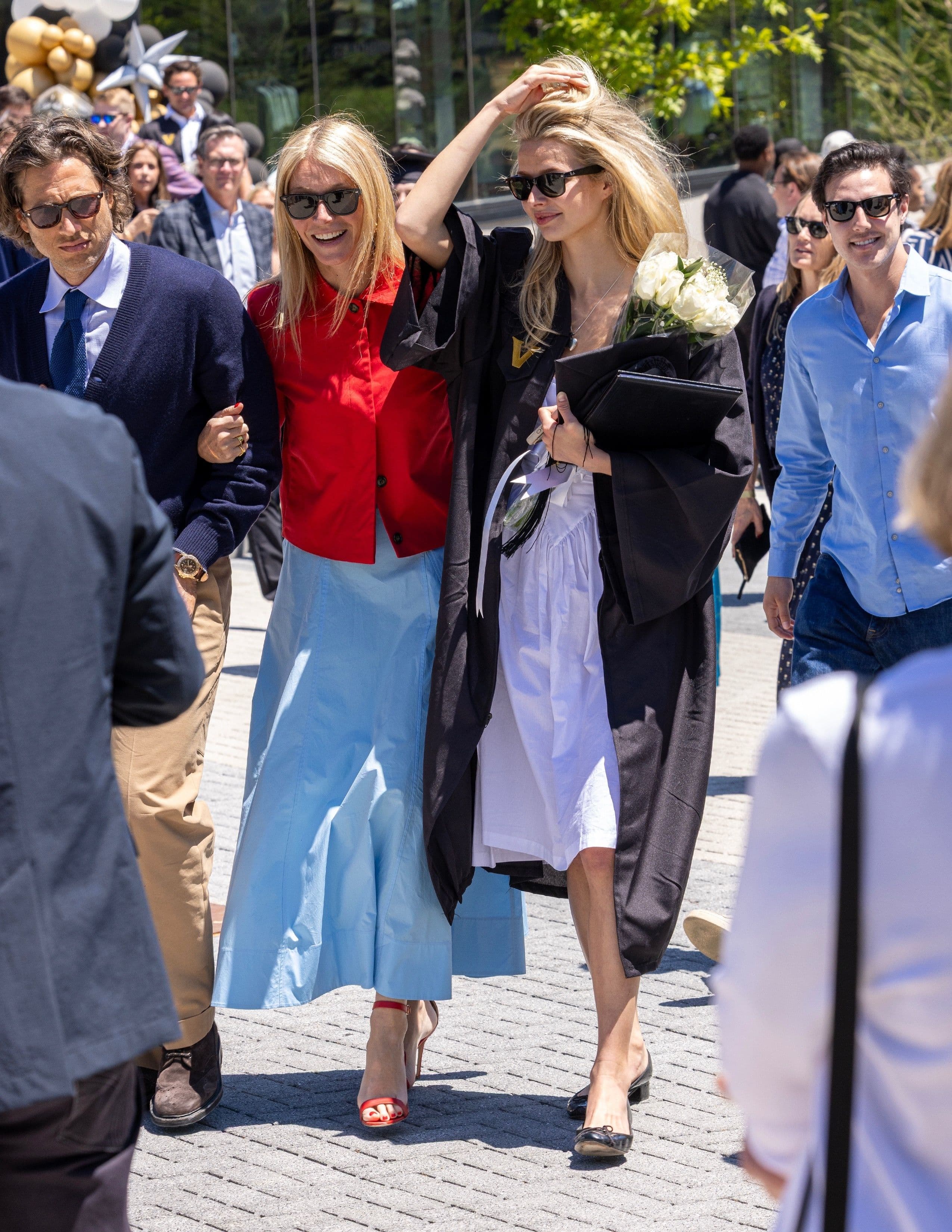 Apple Martin’s Graduation Was a Family Affair in Springtime Style