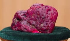 Major discovery of rare 11,000-carat ruby - and it weighs same as a dog