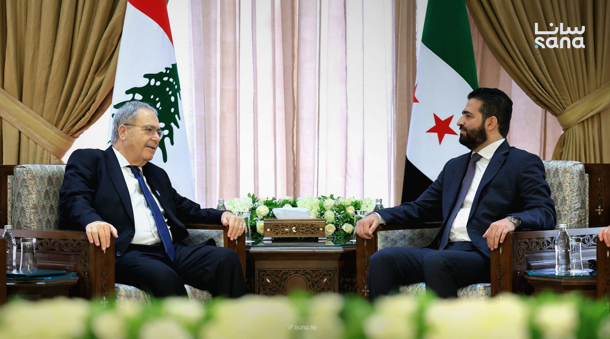 Khattab, Mitri discuss cooperation and refugee issues