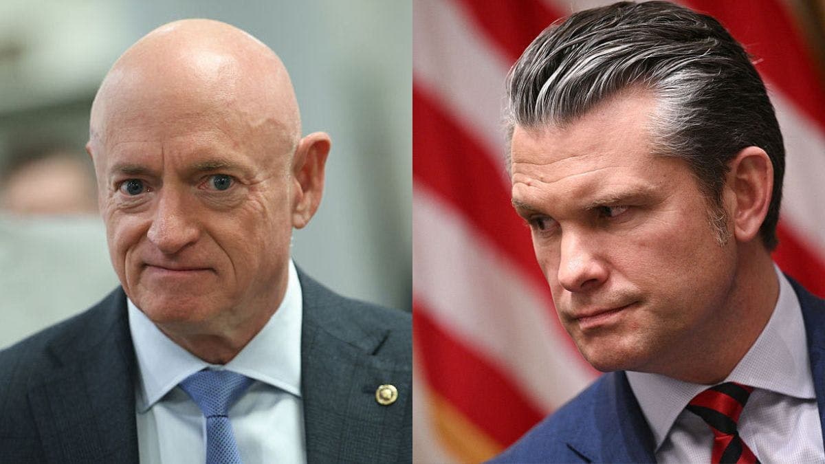 Hegseth Targets Mark Kelly Again As Feud Escalates