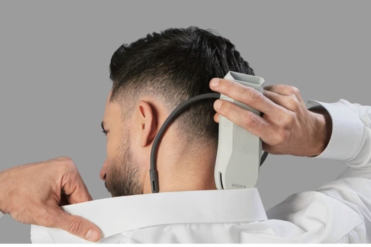 Sony’s Cyberpunk Neck Cooler Is Now Better at Chilling Your Spine