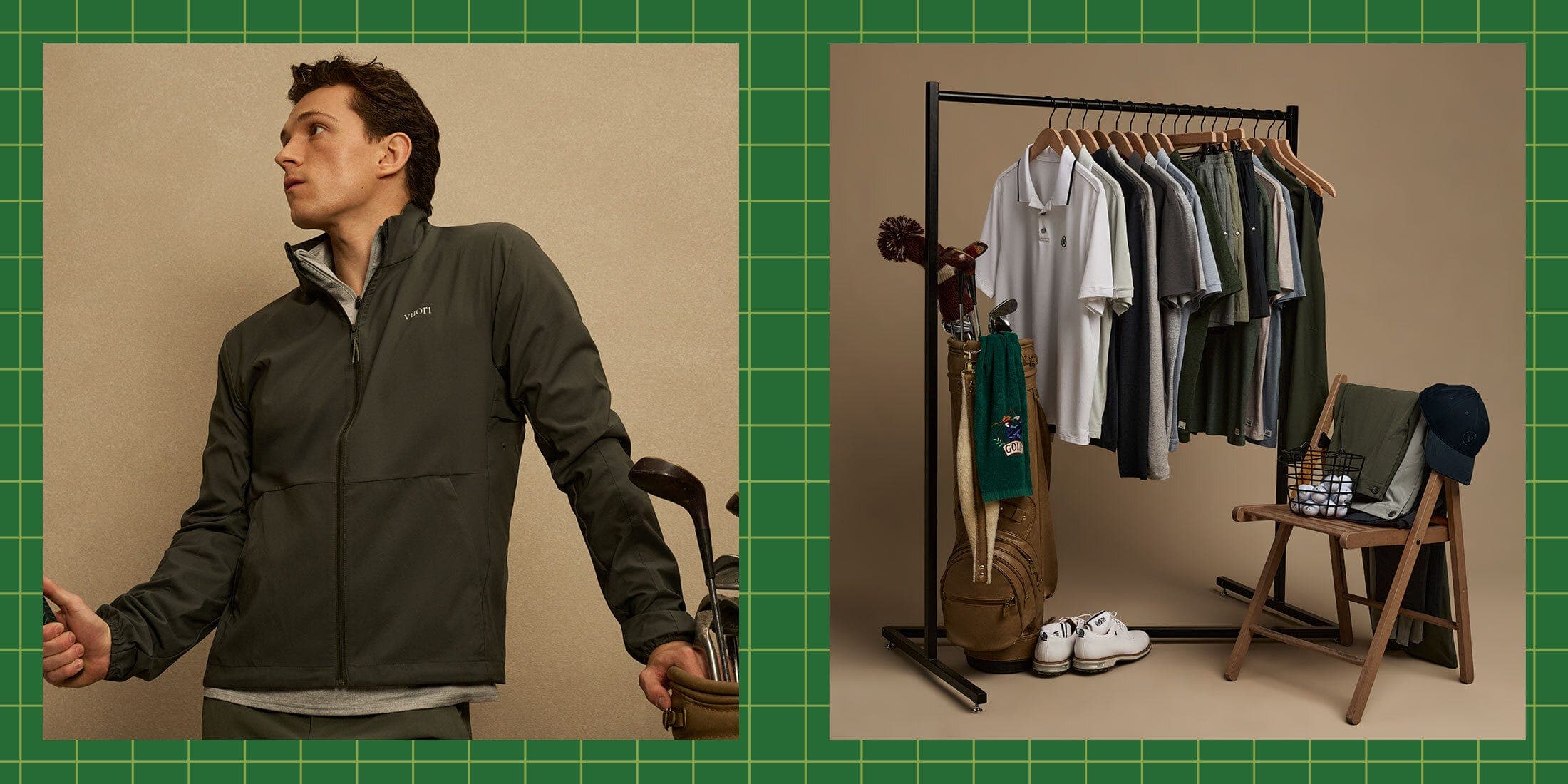 Tom Holland Fronts Vuori’s New Golf Collection