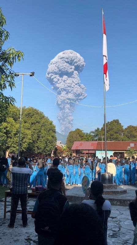 Rescuers locate two missing Singaporeans after Mount Dukono eruption, one Indonesian dead