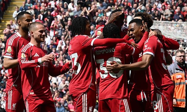 Liverpool 1-0 Chelsea - Premier League LIVE: Latest score, team news and updates as former Blues starlet Rio Ngumoha assists fast-paced opener against his old club as visitors fall behind early in high-stakes battle for Europe