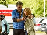 'Giddy' Garraway and her man in lycra! Good Morning Britain presenter Kate and Liam Halligan can't keep their hands off each other - as star makes emotional decision about wedding ring