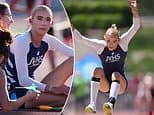 Trans athlete sparks protests at California girls' track meet after dominating rivals in nearly every event