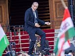 Ex-NHS doctor who is Hungary's new health boss shows off his moves - again