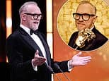Greg Davies is branded 'the BAFTA host we never knew we needed' as viewers praise him for commanding the show opening skit 'like a boss'