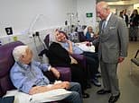 King Charles meets with 'very brave' cancer patients at Guy's Hospital and discusses how chemotherapy affects the tastebuds