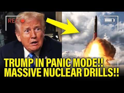 Trump PANICS over Putin NUCLEAR THREATS!!!