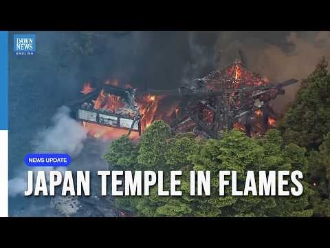 Japan Temple Housing 1,200-Year-Old Eternal Flame Destroyed by Fire | Dawn News English
