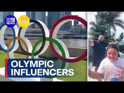 Content creators to promote 2032 Olympics | 9 News Australia