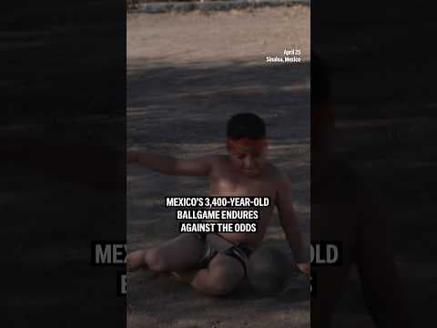 Mexico's 3,400-year-old ballgame endures against all odds