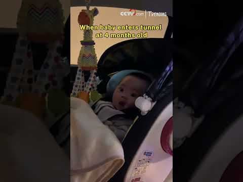 When baby enters tunnel at 4 months old