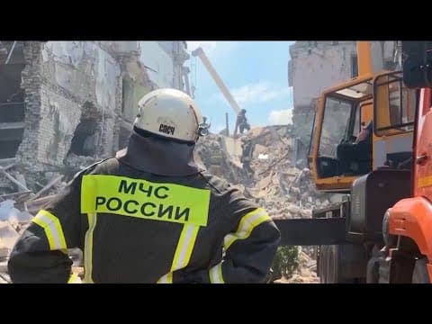 Russia says fatal Ukrainian strike hit Luhansk student dormitory