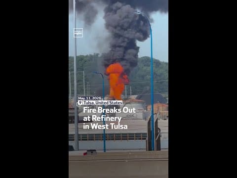 Fire Breaks Out at Refinery in West Tulsa