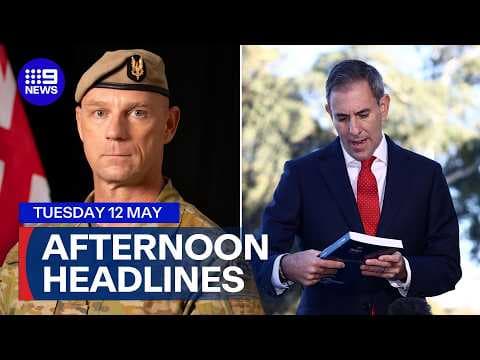 Solider dies during parachute training; Federal Budget hours away | 9 News Australia
