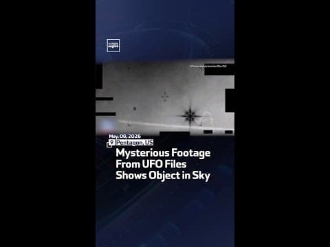 Mysterious Footage From UFO Files Shows Object in Sky
