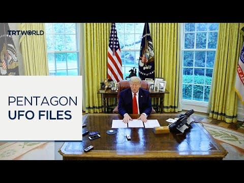 Pentagon releases secret UFO documents dating back to 1940s