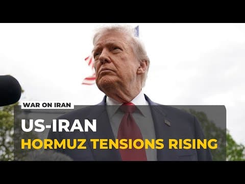 Iran-US Negotiations Stall as Key Disputes Continue Over Hormuz and Nuclear Program