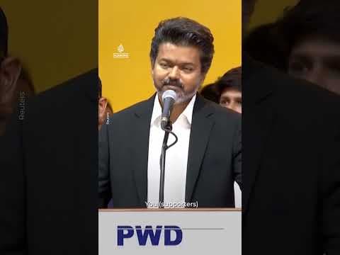 Indian film star Vijay becomes chief minister of Tamil Nadu