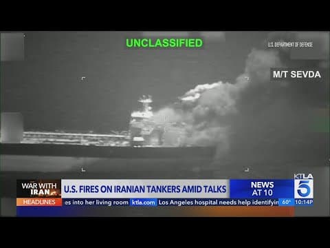 U.S. fires on 2 more Iranian tankers as tensions rise in the Strait of Hormuz