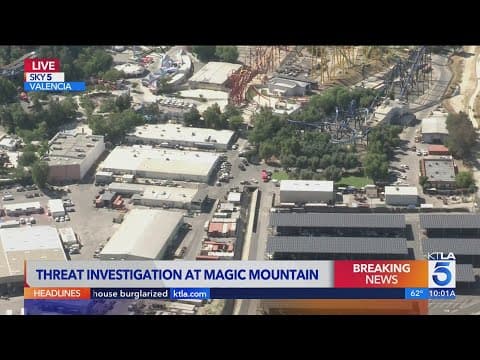 Deputies investigate reported threat at Six Flags Magic Mountain