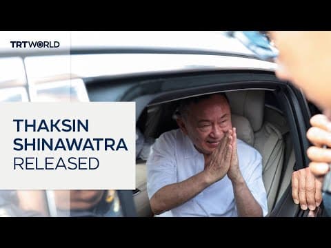 Former Thai PM Thaksin released from prison on parole