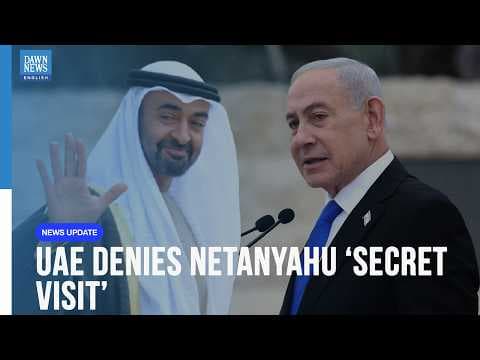 Israel and UAE Clash Over ‘Secret Visit’ | Dawn News English