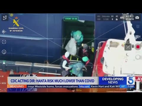 Americans exposed to hantavirus aboard luxury cruise ship back in the U.S. and being monitored