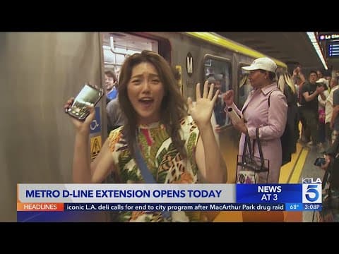 Metro D-Line extension is now open!