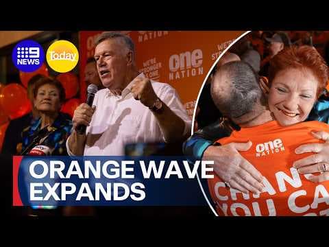 One Nation targeting migrant-heavy seats after historic win | 9 News Australia