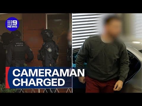 Hanukkah event photographer during the Bondi terror attack charged | 9 News Australia