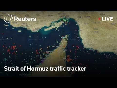 LIVE: Strait of Hormuz traffic as closure persists