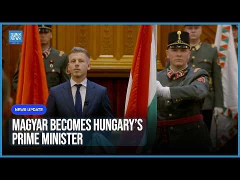 Magyar Officially Sworn in as Hungary’s New Prime Minister Today | Dawn News English