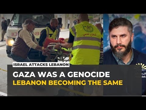 Israel turning south Lebanon into Gaza, war surgeon warns