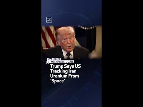 Trump Says US Tracking Iran Uranium From ‘Space’