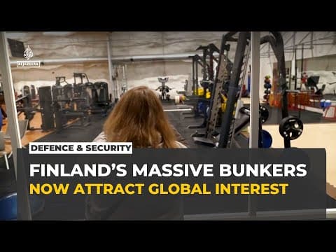 Finland's bomb shelter expertise draws global interest amid ongoing conflicts