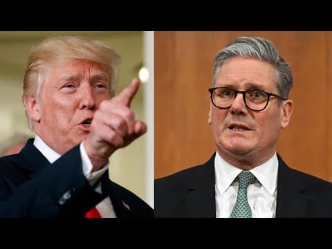 ‘Very bad at energy’: Trump responds to Starmer resignation question