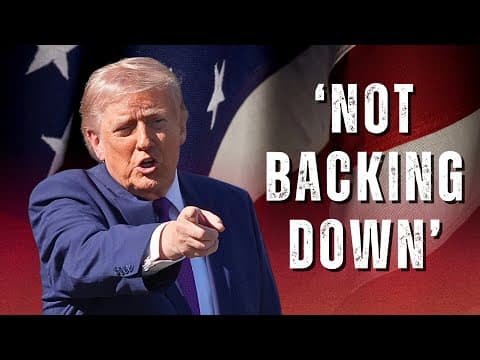 ‘He’s not backing down’: Trump continues brutal campaign to end Iran’s nuclear program