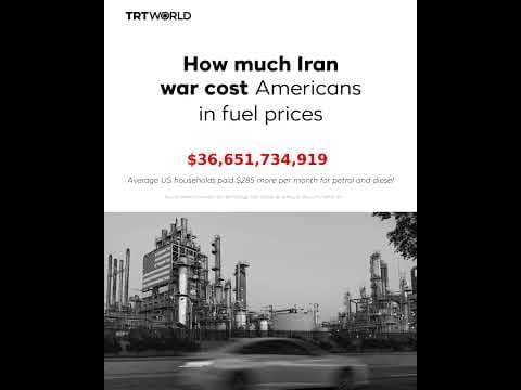 How much Iran war cost Americans in fuel prices