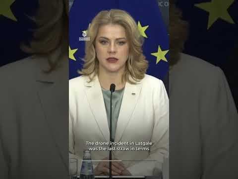 Latvian PM resigns over handling of stray Ukrainian drones