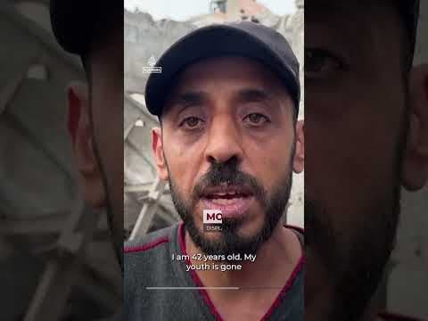 “Nowhere left to go”: Gaza residents return to rubble after Israeli strike