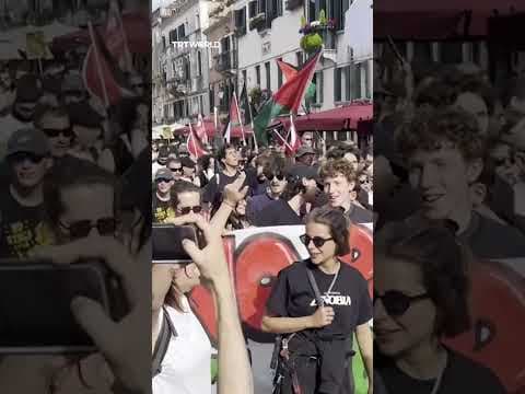 Venice Biennale disrupted amid protests over Israel’s participation