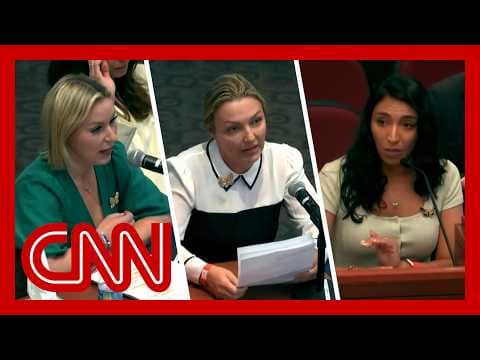 Live: Epstein survivors speak at House Dems hearing