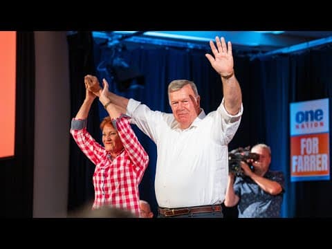One Nation wins the Farrer by-election