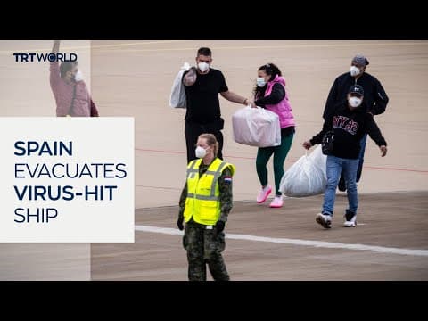 Spain evacuates passengers from virus-hit cruise ship in Tenerife