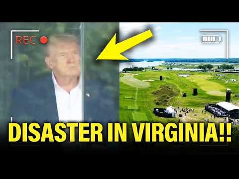 Trump LOSES IT as HIS VIRGINIA EVENT IS EMPTY!!!